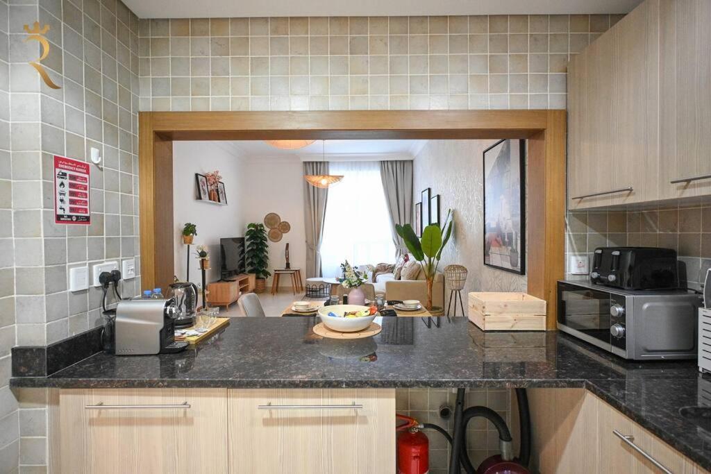 Yas Natura Bliss 1Br Apartment Abu Dhabi Luaran gambar