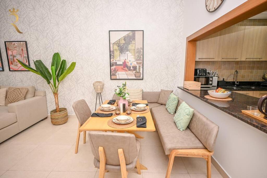 Yas Natura Bliss 1Br Apartment Abu Dhabi Luaran gambar